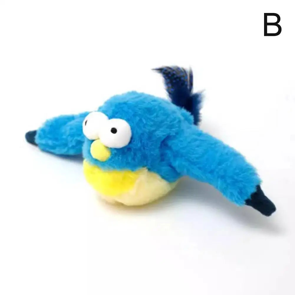 Cat Interactive Toy Chirping Bird