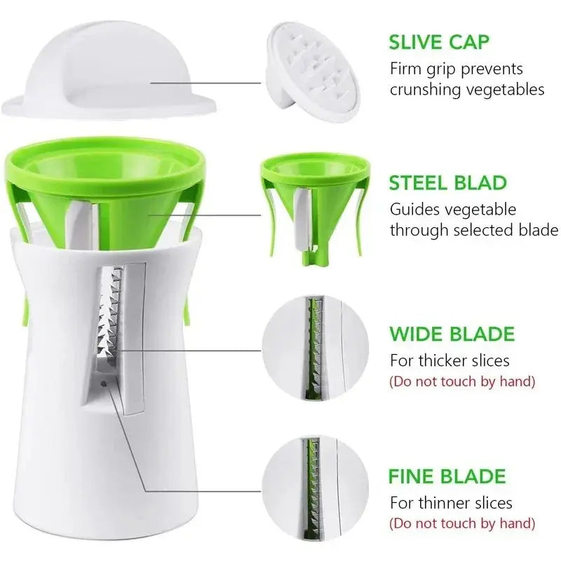 Multi functional Spiralizer Vegetable Slicer